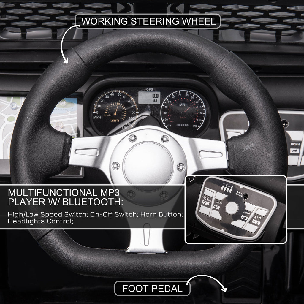 Qaba 12V Kids Ride-On Car