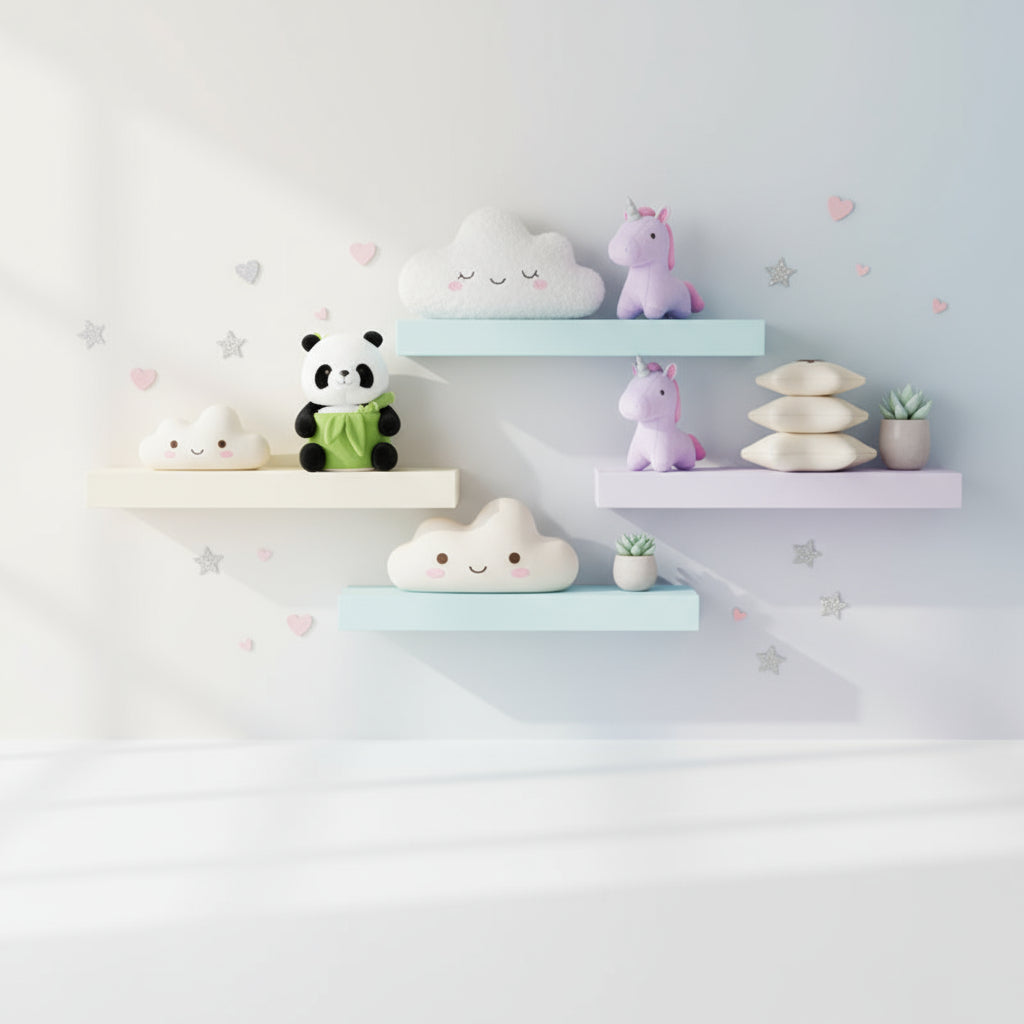 Plush panda toy with a green bamboo-shaped container on a white background