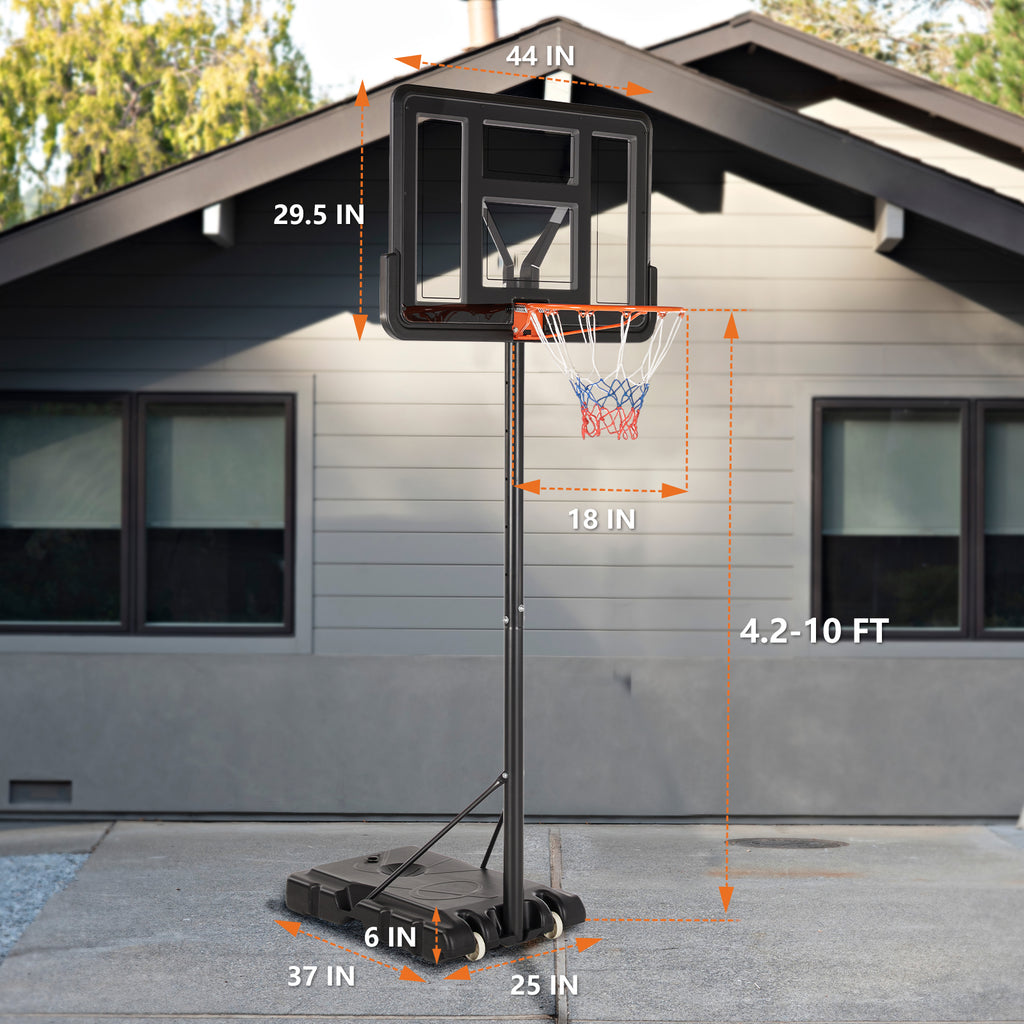 10ft Outdoor Basketball Hoop